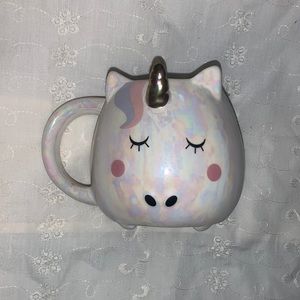 Opal iridescent unicorn cup